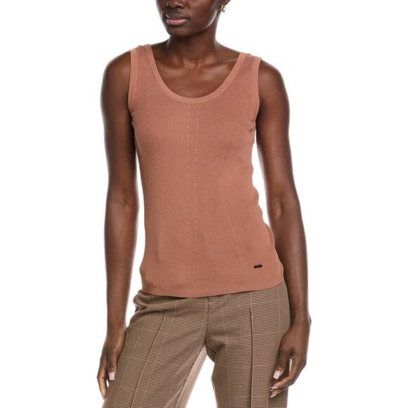 Akris WomensTank Brown
